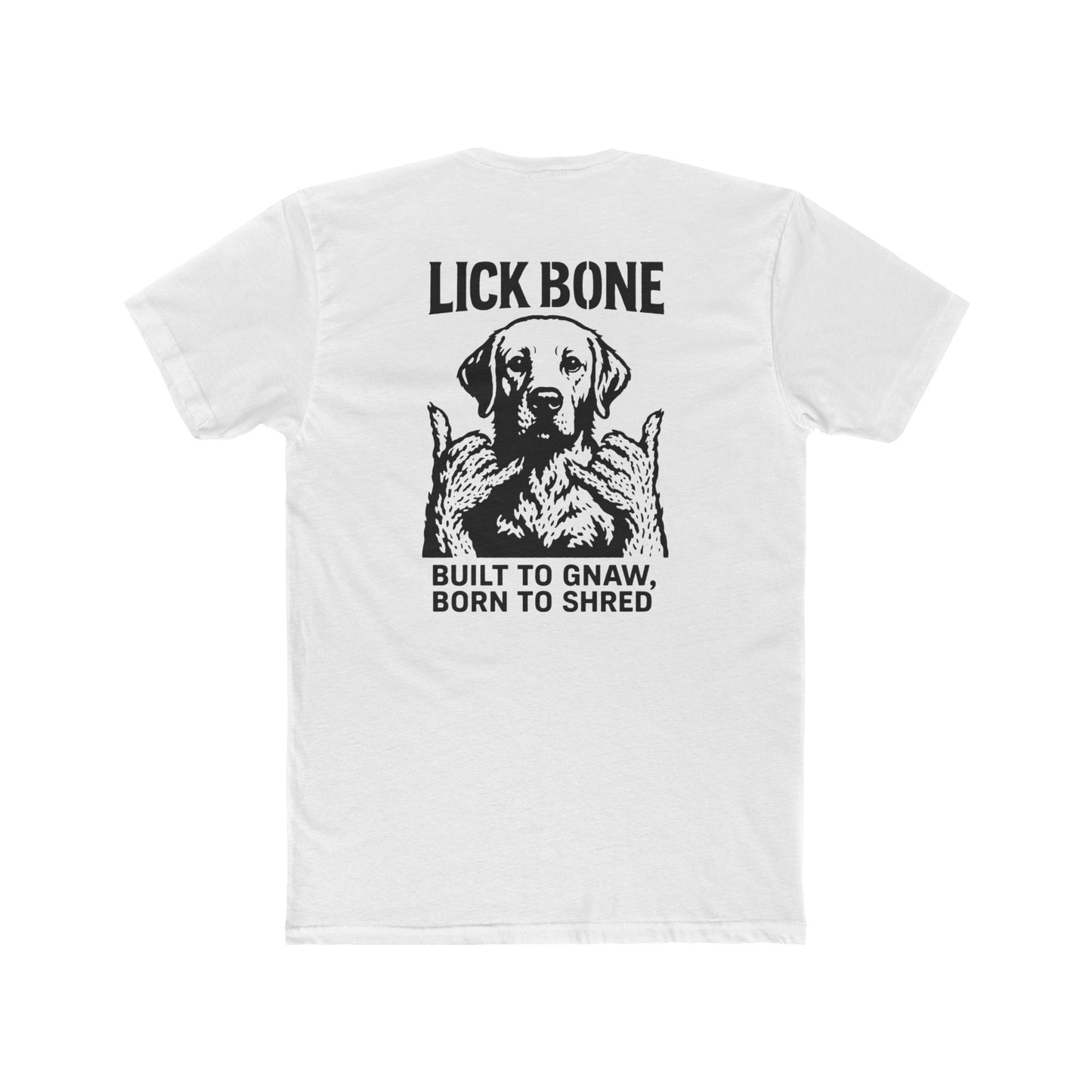 LICK BONE – “Built to Gnaw” Tee